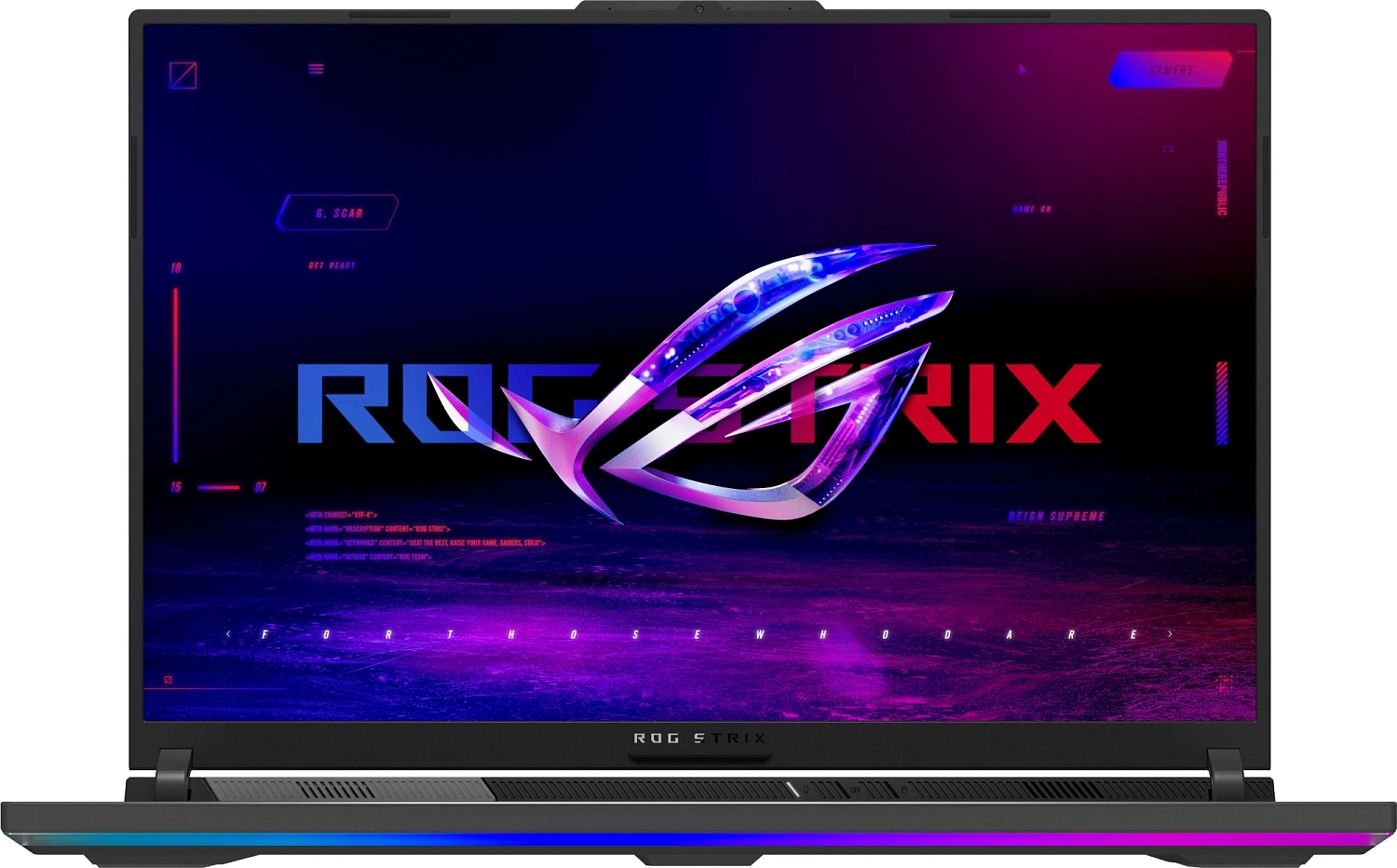 Ноутбук Asus ROG Strix G18 G814PM-S8117 Ryzen 9 8940HX 16Gb SSD512Gb NVIDIA GeForce RTX 5060 8Gb 18" IPS WUXGA (1920x1200) без ОС green WiFi BT Cam (90NR0L29-M005X0)