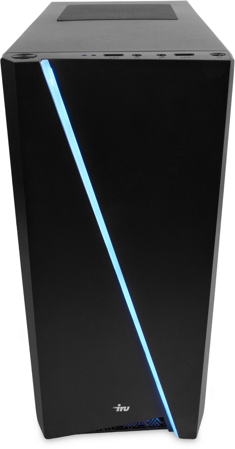 ПК IRU Game 320A5GE MT Ryzen 5 5500 (3.6) 16Gb SSD512Gb GTX1650 4Gb Free DOS GbitEth 400W черный (1991236)