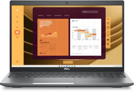 Ноутбук Dell Latitude 5550 Core Ultra 5 135U 16Gb SSD512Gb Intel Graphics 15.6" WVA FHD (1920x1080) Linux grey WiFi BT Cam (5550-5150)