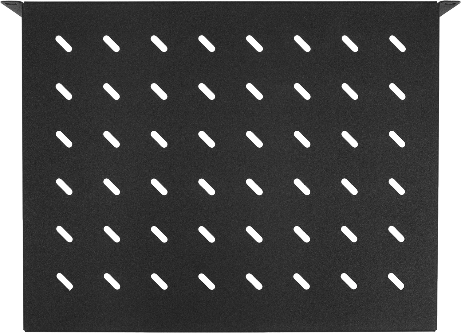 Полка стационарная ITK RS05-350P-R 2U нагр.:30кг. 19" 350мм черный (упак.:1шт)