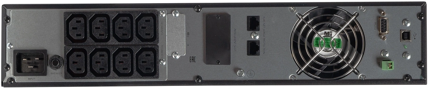 Источник бесперебойного питания Бастион 2000-Rack-ON-4X9-E P3 2000Вт 2000ВА черный