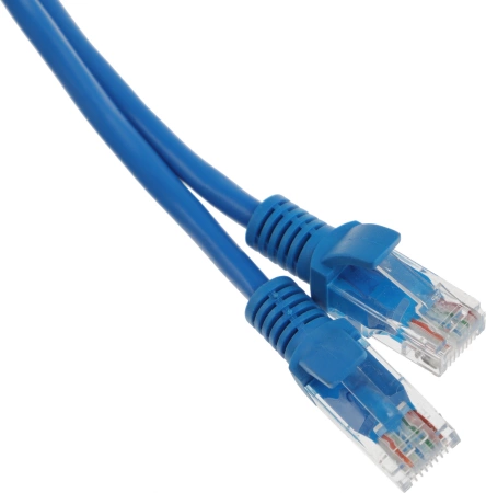 Патч-корд Premier PP12-0.5M/B 1000Гбит/с UTP 4 пары cat5E CCA molded 0.5м синий RJ-45 (m)-RJ-45 (m)