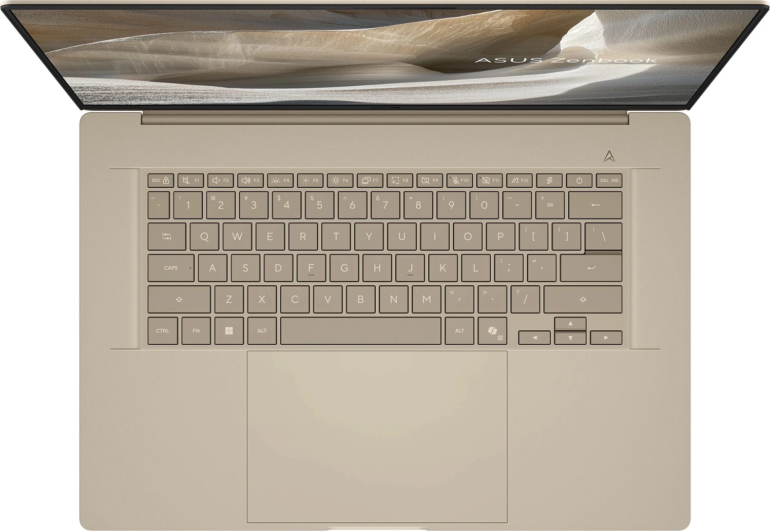 Ноутбук Asus Zenbook A16 UX3607OA-SQ020W Snapdragon X2 Elite 48Gb SSD1Tb Qualcomm Adreno 16" OLED 3K (2880x1800) Windows 11 Home beige WiFi BT Cam Bag (90NB17W1-M003U0)
