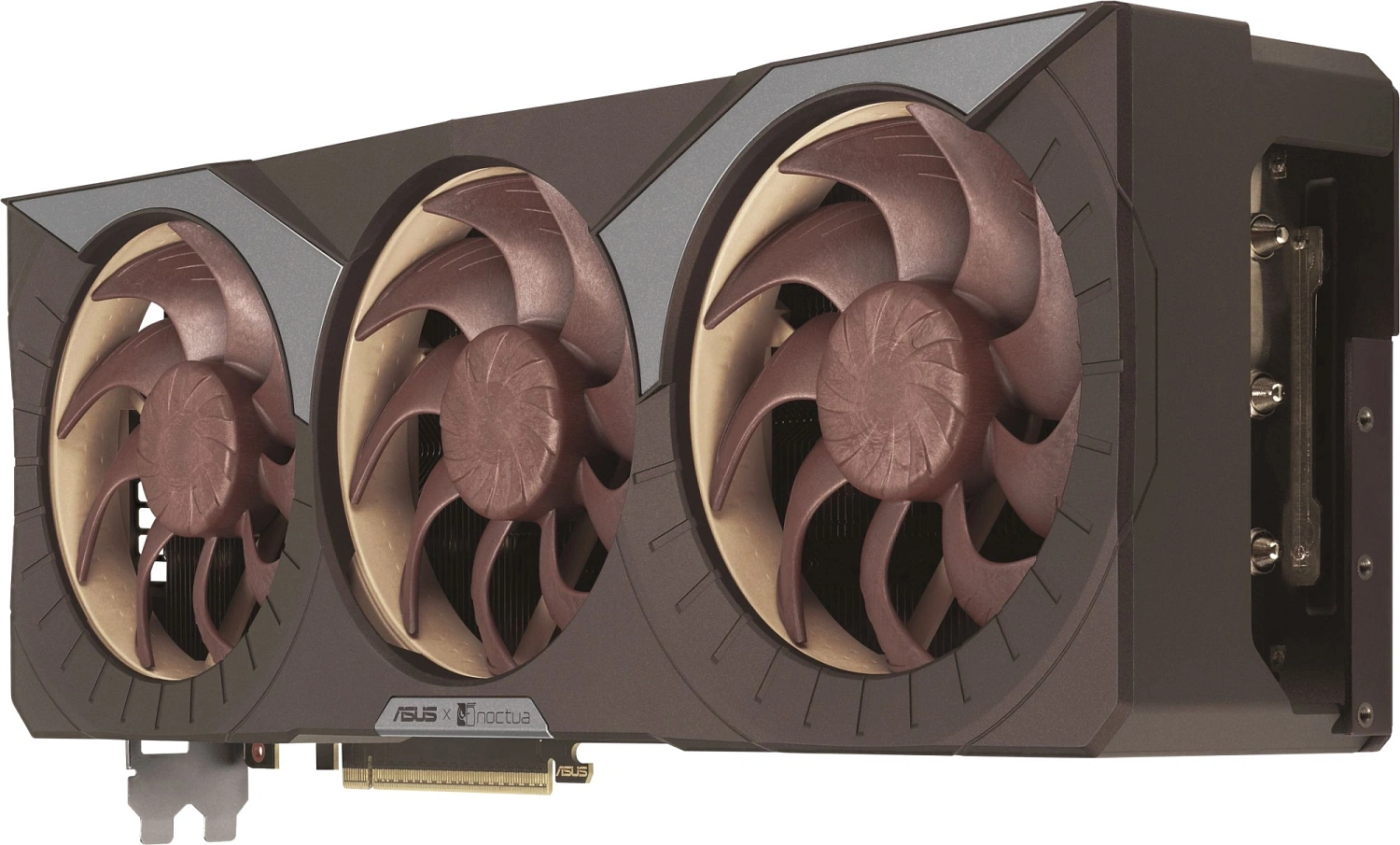 Видеокарта Asus PCI-E 5.0 RTX5080-O16G-NOCTUA NVIDIA GeForce RTX 5080 16Gb 256bit GDDR7 2700/30000 HDMIx2 DPx3 HDCP Ret