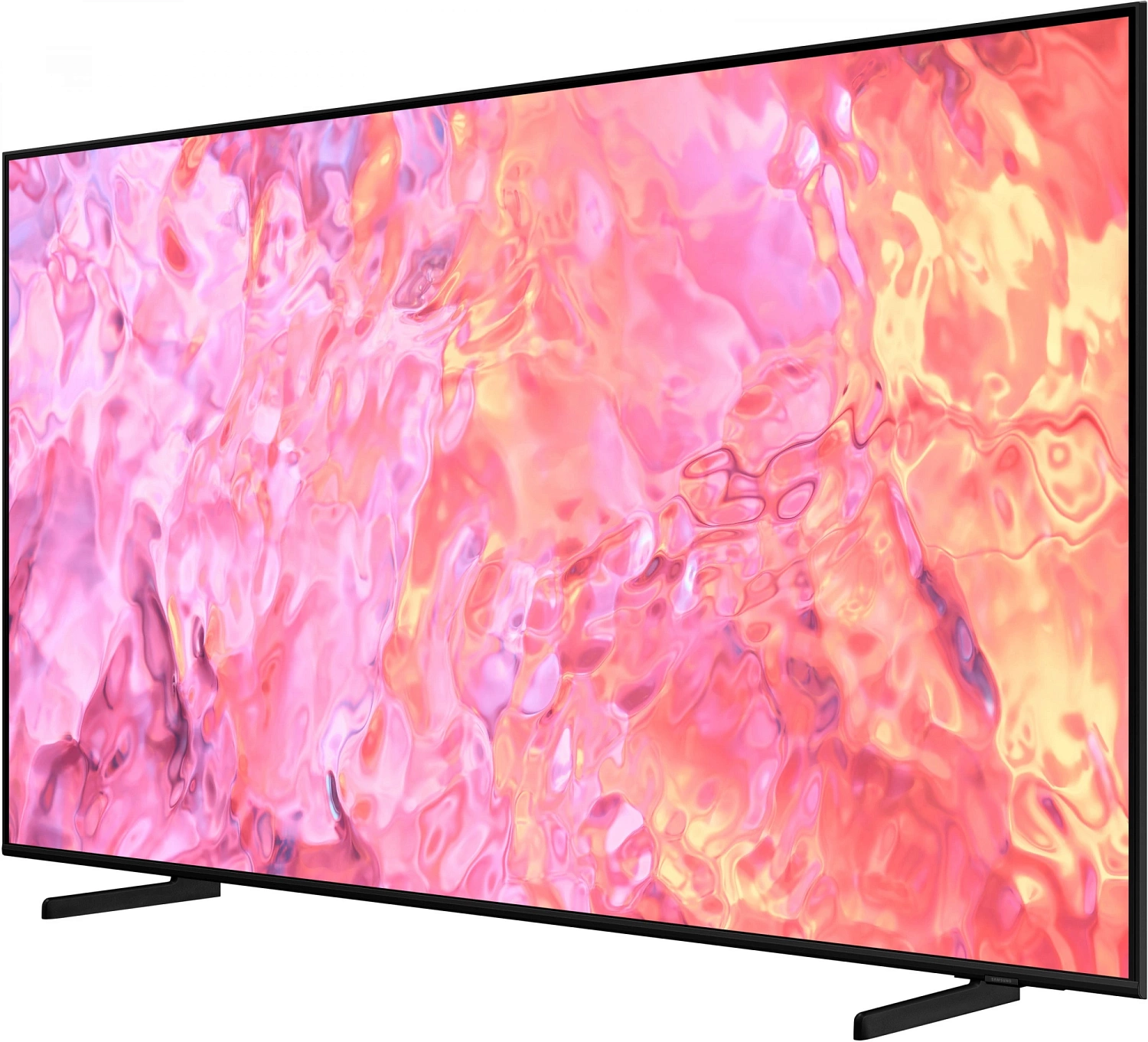 Телевизор QLED Samsung 50" QE50Q60CAUXUZ Q черный 4K Ultra HD 60Hz DVB-T2 DVB-C DVB-S2 USB WiFi Smart TV (RUS)