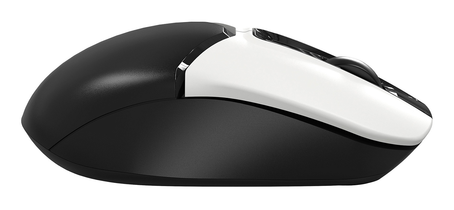 Мышь A4Tech Fstyler FG12S Panda белый/черный оптическая (1200dpi) silent беспроводная USB (3but) Мышь A4Tech Fstyler FG12S Panda белый/черный оптическая (1200dpi) silent беспроводная USB (3but)
