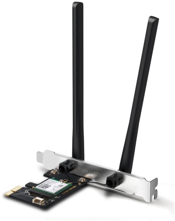 MA80XE Двухдиапазонный адаптер PCI Express с поддержкой Bluetooth и Wi-Fi 6 AX3000 Двухдиапазонный адаптер PCI Express с поддержкой Bluetooth и Wi-Fi 6 AX3000