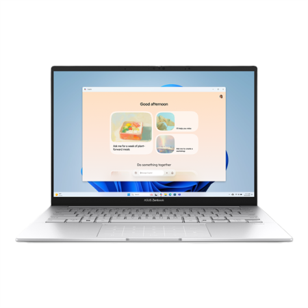 Ноутбук ASUS Zenbook 14 UX3405CA-QL573 Intel Core Ultra 5 225H/LPDDR5X 16GB/1TB SSD/Intel Arc Graphics/14" OLED  (1920 x 1200) WUXGA Touch ,WiFi 7+BT 5.4/Without OS /0.99 kg /Foggy Silver