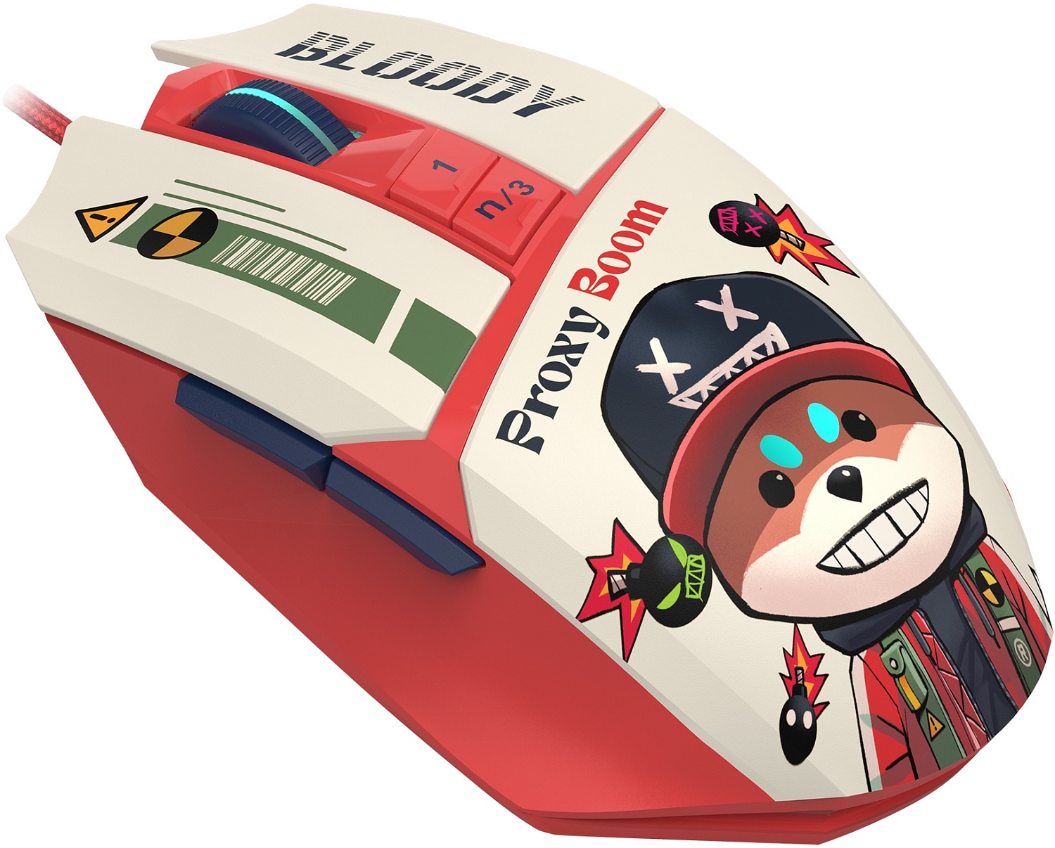 Мышь A4Tech Bloody W63 Max Proxy Boom рисунок оптическая (120000dpi) USB Мышь A4Tech Bloody W63 Max Proxy Boom рисунок оптическая (120000dpi) USB