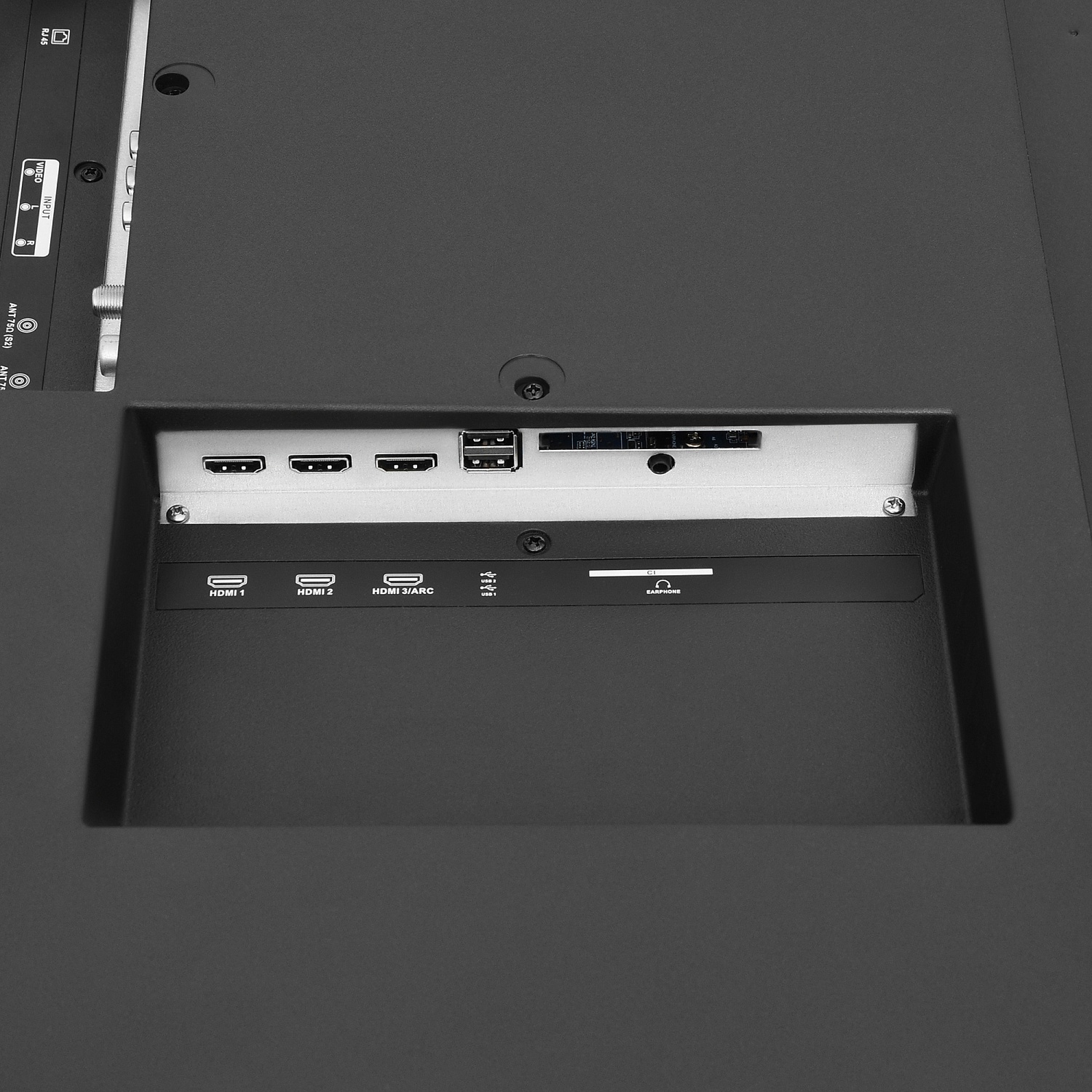 Телевизор LED Hyundai 65" H-LED65FU7002 Салют ТВ Frameless черный 4K Ultra HD 60Hz DVB-T DVB-T2 DVB-C DVB-S DVB-S2 WiFi Smart TV (RUS)