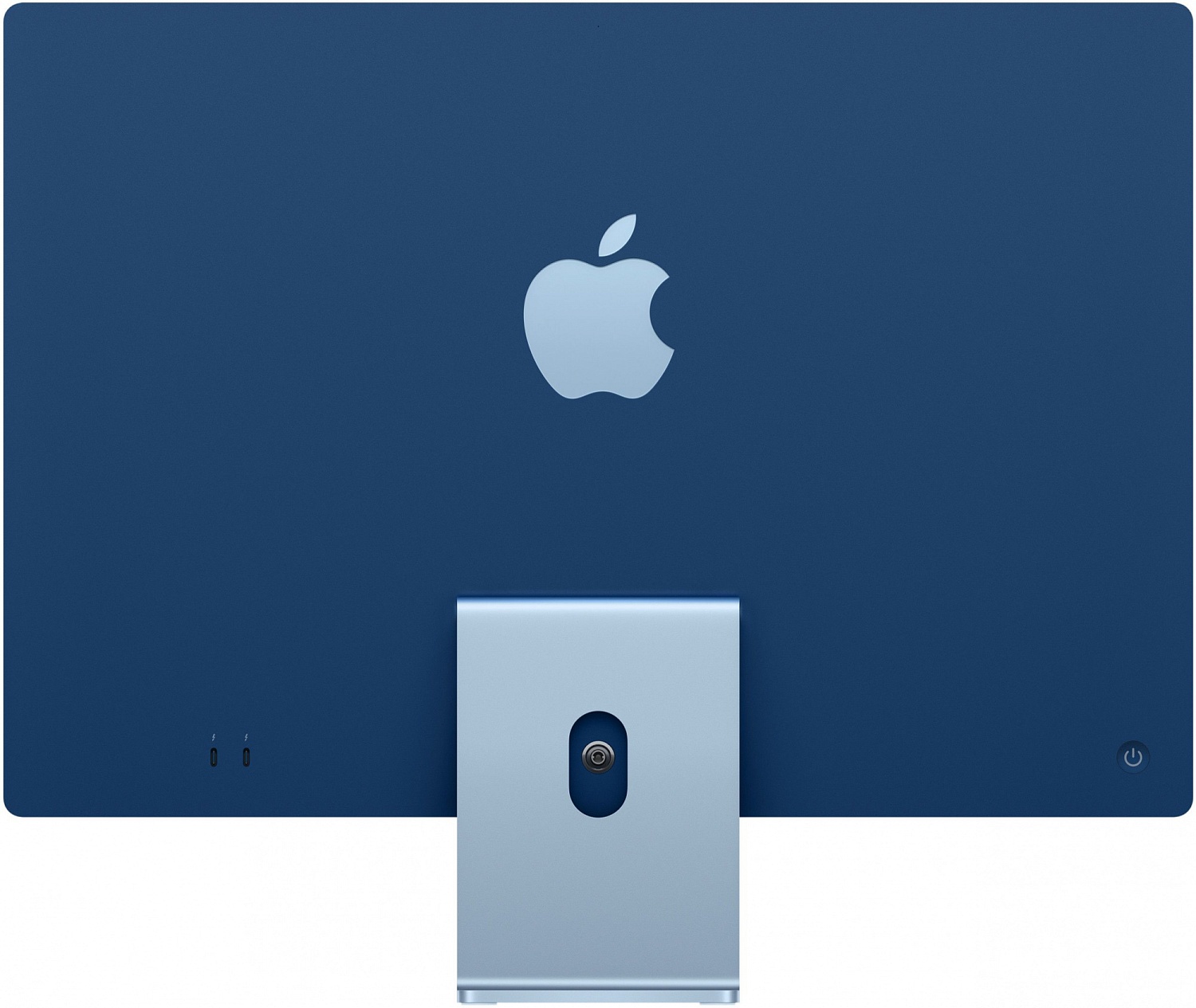 Моноблок Apple iMac A2874 24" 4.5K M3 8 core (4.05) 8Gb SSD256Gb 8 core GPU macOS WiFi BT клавиатура мышь Cam синий 4480x2520