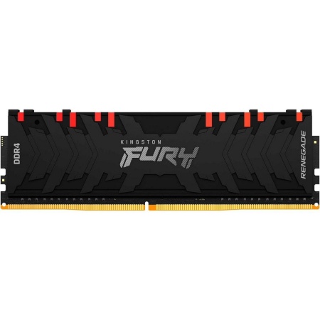 Модуль памяти Kingston 8GB DDR4 4000 DIMM FURY  Renegade Black RGB XMP 1RX8 19-23-23 1.35V 288-pin 8Gbit