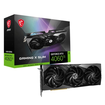 RTX4060Ti GAMING X SLIM 16GB GDDR6 128-bit DPx3 HDMI 3FAN RTL