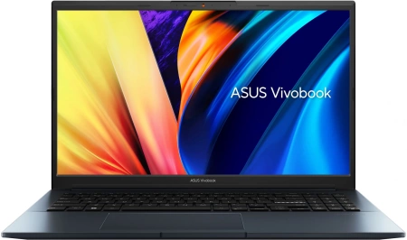 Ноутбук Asus Vivobook Pro 15 OLED M6500XU-MA104 Ryzen 9 7940HS 16Gb SSD1Tb NVIDIA GeForce RTX4050 6Gb 15.6" OLED 2.8K (2880x1620) noOS blue WiFi BT Cam (90NB1201-M00420)