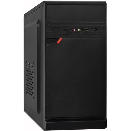 Корпус Minitower ExeGate BAA-106 (mATX, без БП, 2*USB, аудио, черный) (115989)