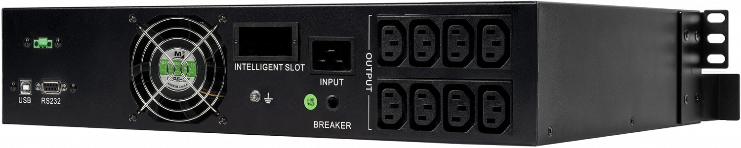 Источник бесперебойного питания Systeme Electriс SMT SMTSE3000RMI2U 1800Вт 3000ВА черный