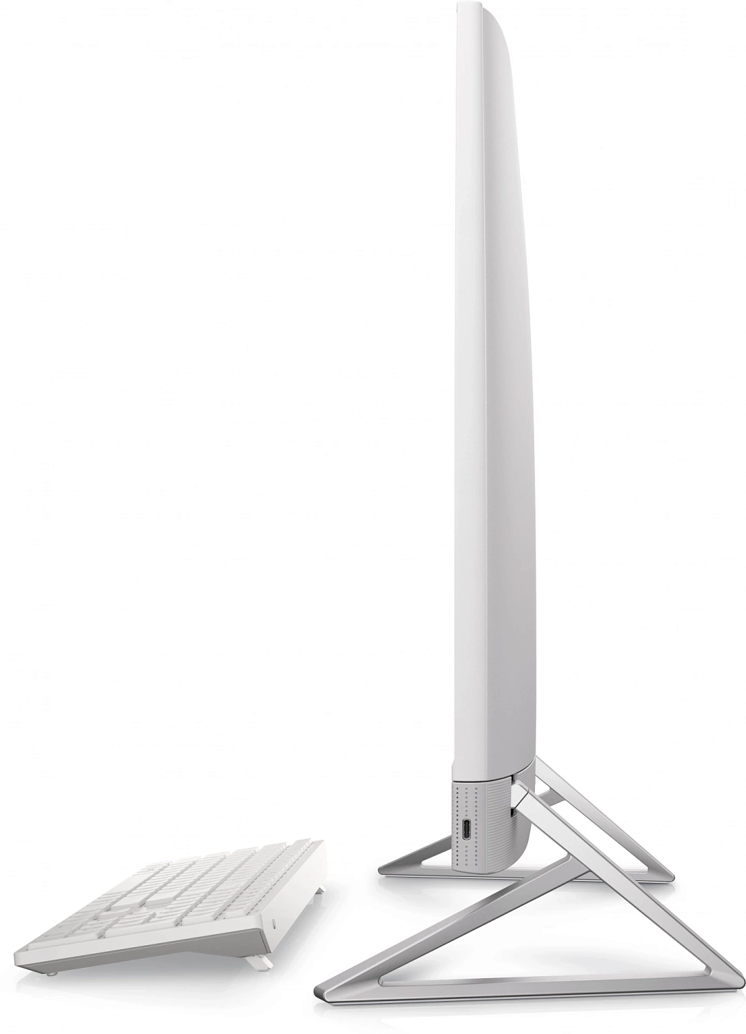 Моноблок Dell Inspiron 7730 27" Full HD i5 1334U (1.3) 16Gb SSD512Gb Iris Xe CR Windows 11 Professional GbitEth WiFi BT клавиатура мышь Cam серебристый 1920x1080