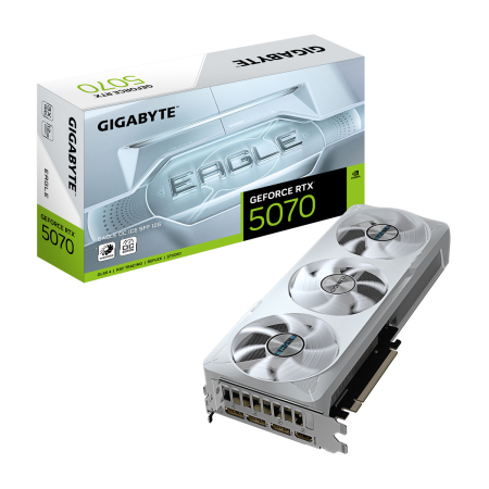 Видеокарта Gigabyte RTX5070 EAGLE OC ICE SFF 12GB GDDR7 192bit 3xDP HDMI 3FAN RTL