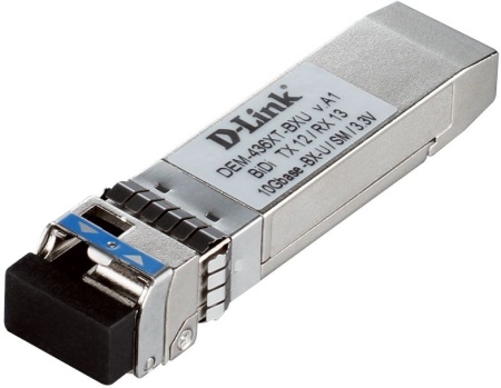 Трансивер D-Link 436XT-BXU/20KM/B2A SFP+ SM Tx:1270нм Rx:1330нм до 20км