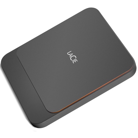 2.5" 2TB LaCie Portable External SSD STHK2000800 USB 3.1 Type-C, 540/500, Black, RTL (405282)