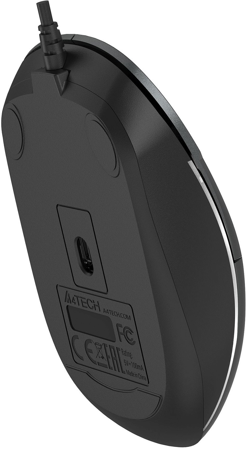 Мышь A4Tech Fstyler FM26 серый/черный оптическая (2000dpi) USB для ноутбука (4but) Мышь A4Tech Fstyler FM26 серый/черный оптическая (2000dpi) USB для ноутбука (4but)