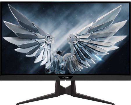 Монитор Gigabyte 27" Aorus FI27Q-P черный IPS LED 16:9 HDMI матовая HAS Piv 1000:1 350cd 178гр/178гр 2560x1440 165Hz G-Sync FreeSync Premium DP 2K USB 11.9кг