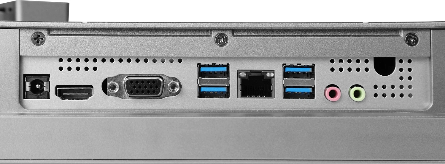 Моноблок Teclast V24 Air 23.8" Full HD i5 12600HX (2.5) 16Gb SSD512Gb UHDG Windows 11 Pro GbitEth WiFi BT 120W клавиатура мышь Cam серый 1920x1080