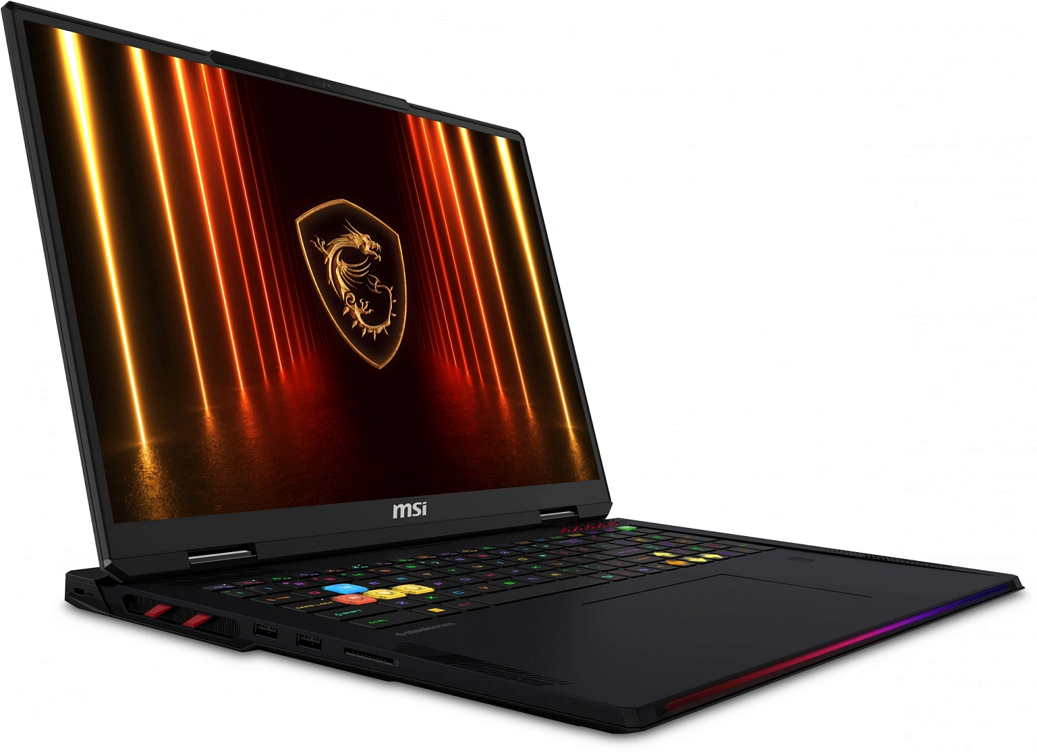 Ноутбук MSI Raider 18 HX AI A2XWIG-204RU Intel Core Ultra 9 275HX/64Gb/SSD2Tb/RTX 5080 16Gb/18"/IPS/UHD+/120Hz/MiniLED/Win11/Core Black (9S7-182462-204)