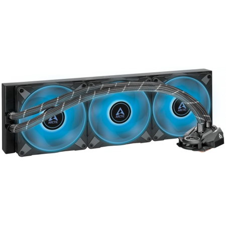 Arctic Liquid Freezer II - 420 RGB Black Multi Compatible All-In-One CPU Water Cooler (ACFRE00110A)