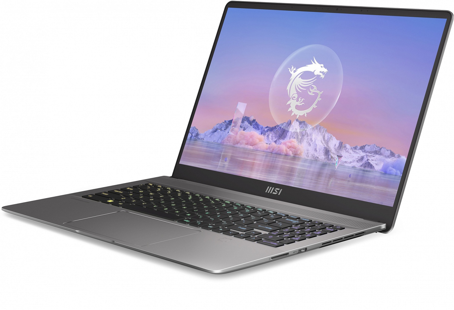 Ноутбук MSI Creator Z16 HX Studio B13VGTO-056RU Core i7 13700HX 32Gb SSD2Tb NVIDIA GeForce RTX4070 8Gb 16" IPS QHD+ (2560x1600) Windows 11 Professional grey WiFi BT Cam (9S7-15G231-056)