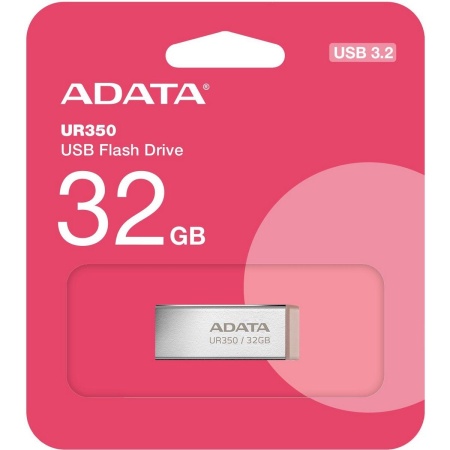 USB накопитель ADATA 32GB UR350 USB 3.2 Gen1, UR350-32G-RSR/BG