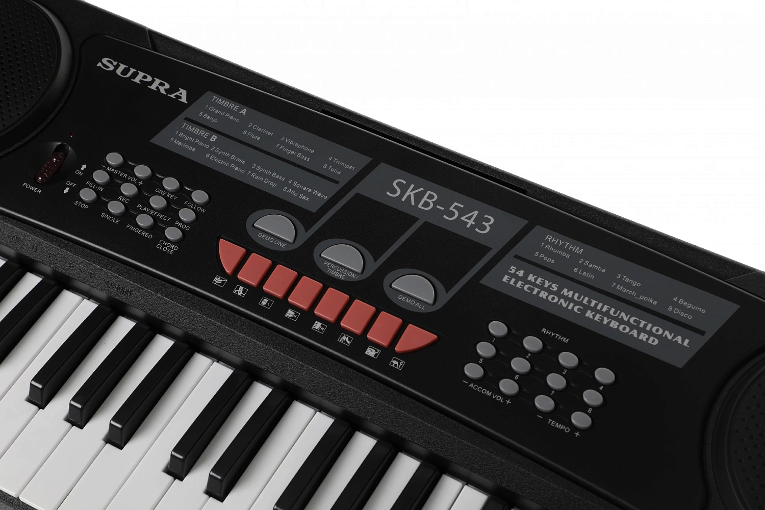 Синтезатор Supra SKB-543 54клав. черный