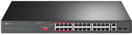 Коммутатор TP-Link TL-SL1226P 24x100Mb 2G 24PoE+ 250W неуправляемый