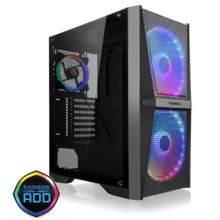 Корпус Raijintek BadPack SILENOS MS PRO 0R20B00205, black, ATX M-ATX Mini-ITX, USB3.0x2, Type Cx1, HD Audiox1 0R20B00205, black, ATX; M-ATX; Mini-ITX, USB3.0x2, Type Cx1, HD Audiox1