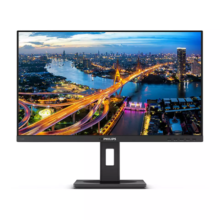 Монитор 23,8" Philips 246B1 2560x1440 75Гц  IPS W-LED 16:9 5ms(GtG) 2*HDMI DP USB-C 3.2/4xUSB 3.2 50M:1 1000:1 178/178 250cd Tilt HAS Pivot Swivel Speakers Black