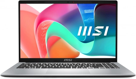 Ноутбук MSI Modern 15 F13MG-087XRU Core i5 1335U 16Gb SSD1Tb Intel Iris Xe graphics 15.6" IPS FHD (1920x1080) Free DOS silver WiFi BT Cam (9S7-15S122-087)