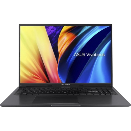 Ноутбук Asus VivoBook 16 X1605ZA-MB321 Core i3 1215U 8Gb SSD512Gb Intel UHD Graphics 16" IPS WUXGA (1920x1200) noOS black WiFi BT Cam (90NB0ZA3-M00K80)