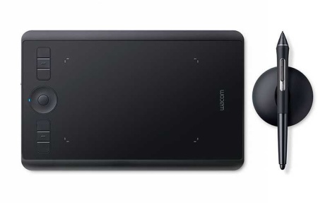 Графический планшет Wacom Intuos Pro PTH-460 Bluetooth/USB черный