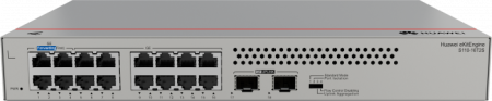 Коммутатор HUAWEI eKit S110-16T2S (16*10/100/1000BASE-T ports, 2*GE SFP ports, built-in AC power, fanless)