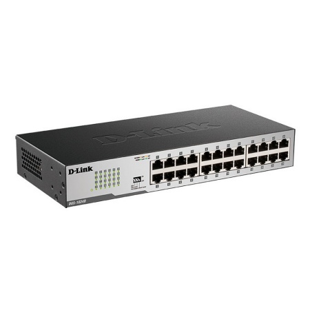 Коммутатор D-Link Unmanaged Switch 24x1000Base-T, Surge 1KV, metal case