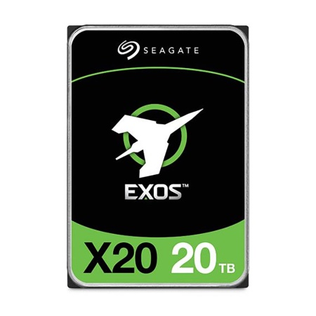 3.5" 20TB Seagate Exos х20 ST20000NM007D SATA 6Gb/s, 7200rpm, 256MB, 512e, Bulk