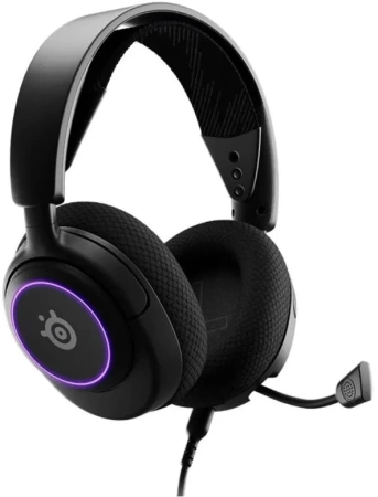 Наушники с микрофоном Steelseries Arctis Nova 3 черный 1.2м оголовье (61631)