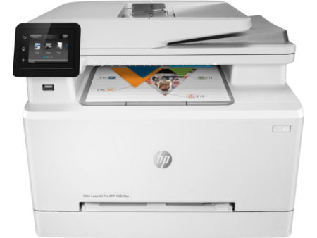 Многофункциональное устройство HP Color LaserJet Pro MFP M283fdw (p/c/s/f, A4, 21(21ppm), 600dpi, 256 Mb, ADF50, Duplex,  USB 2.0, WiFi/Fast Ethernet10/100 Base-TX, 2tray 250+1 , 1y.warr,cart.  (незначительное повреждение коробки)