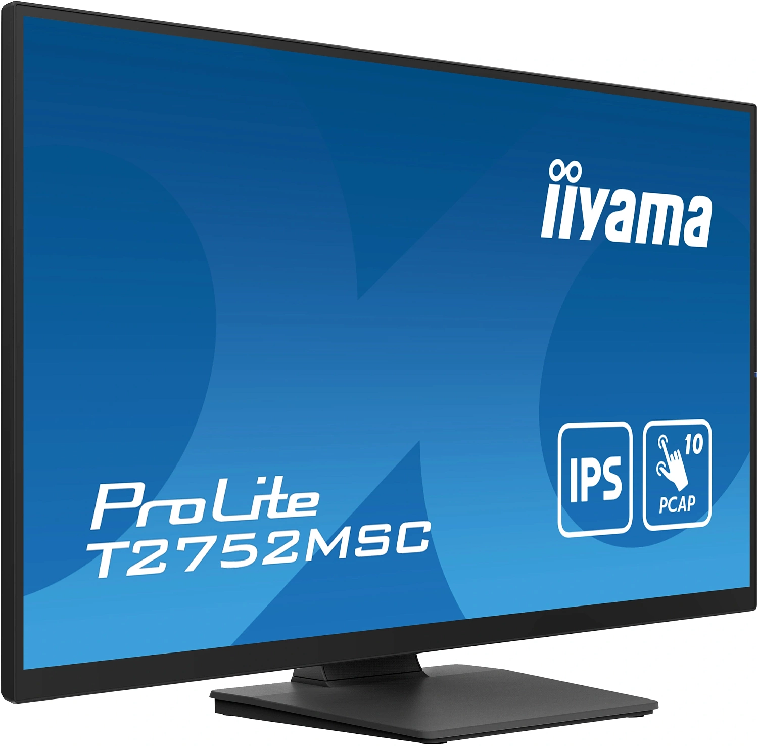 Монитор Iiyama 27" ProLite T2752MSC-B1 черный IPS LED 5ms 16:9 HDMI M/M матовая 1000:1 400cd 178гр/178гр 1920x1080 60Hz DP FHD USB Touch 6.7кг