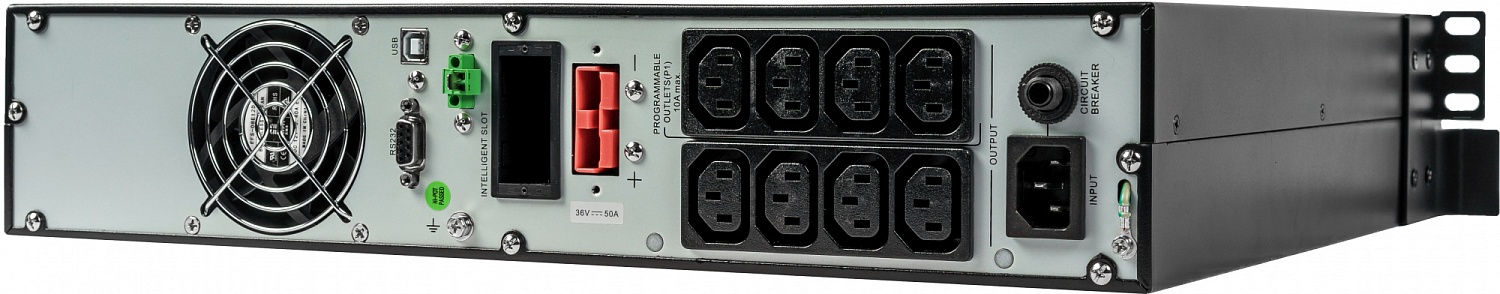 Источник бесперебойного питания Systeme Electriс SRT SRTSE1500RTXLI 1500Вт 1500ВА черный