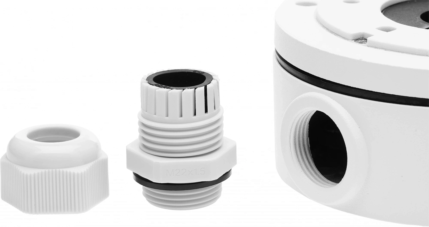 Монтажная коробка Hikvision DS-1280ZJ-XS (упак.:1шт) Монтажная коробка Hikvision DS-1280ZJ-XS (упак.:1шт)