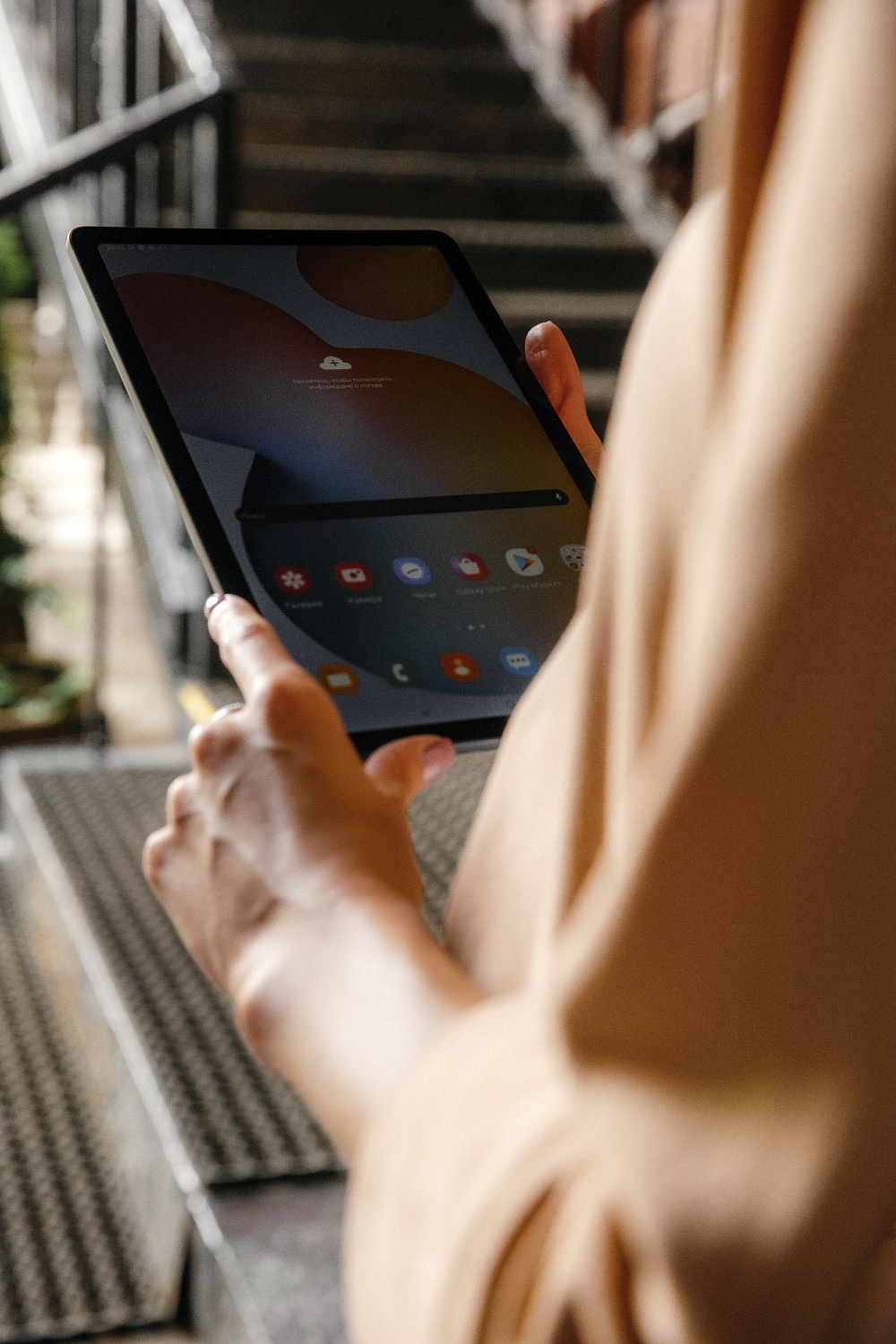 Планшет Samsung Galaxy Tab S6 Lite SM-P615N 9611 (2.3) 8C RAM4Gb ROM64Gb 10.4" TFT 2000x1200 3G 4G Android 10.0 серый 8Mpix 5Mpix BT GPS WiFi Touch microSD 1Tb 7040mAh