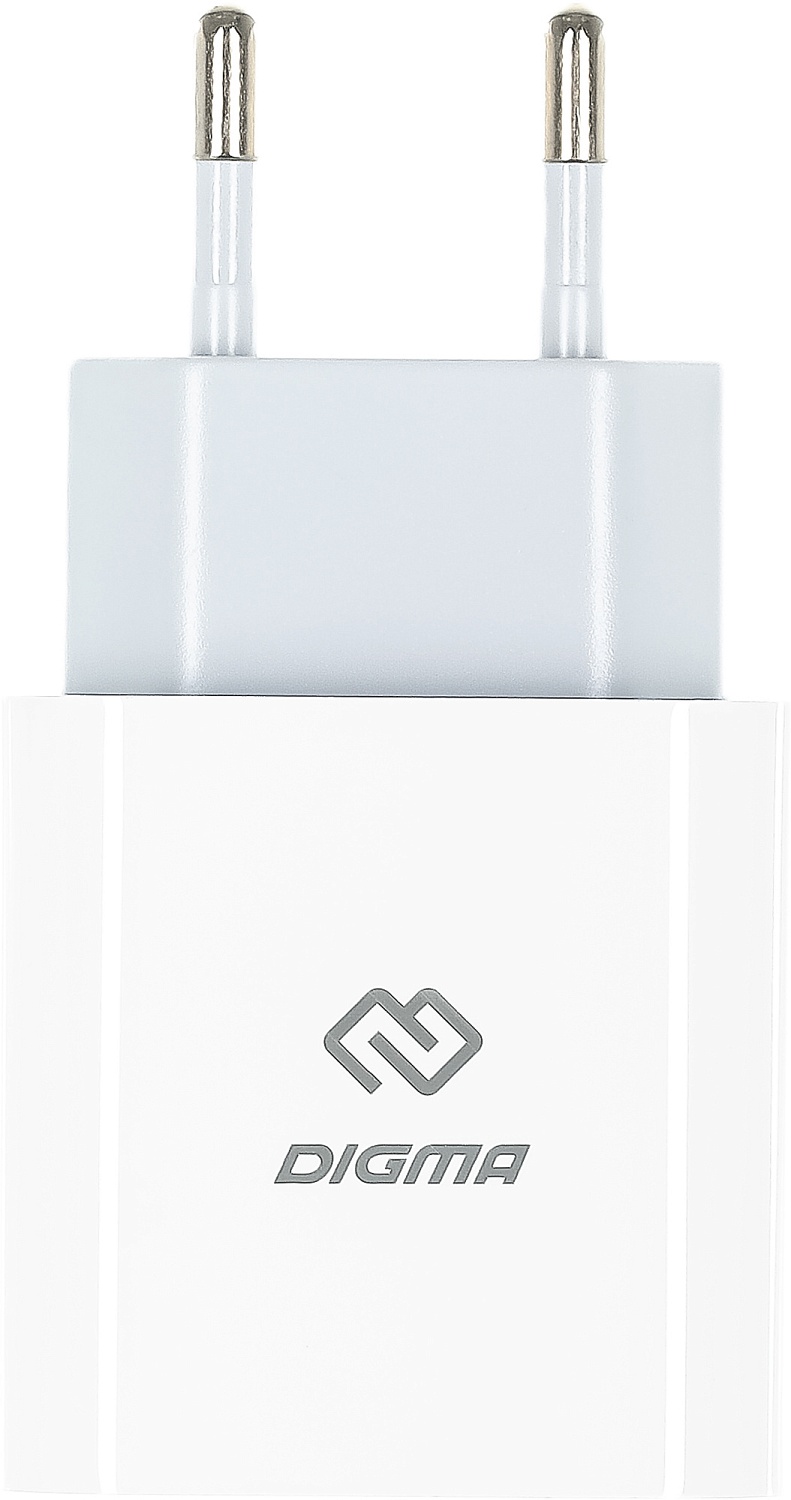 Сетевое зар./устр. Digma DGW3C 30W 3A (PD) USB-C универсальное белый (DGW3C0F010WH)