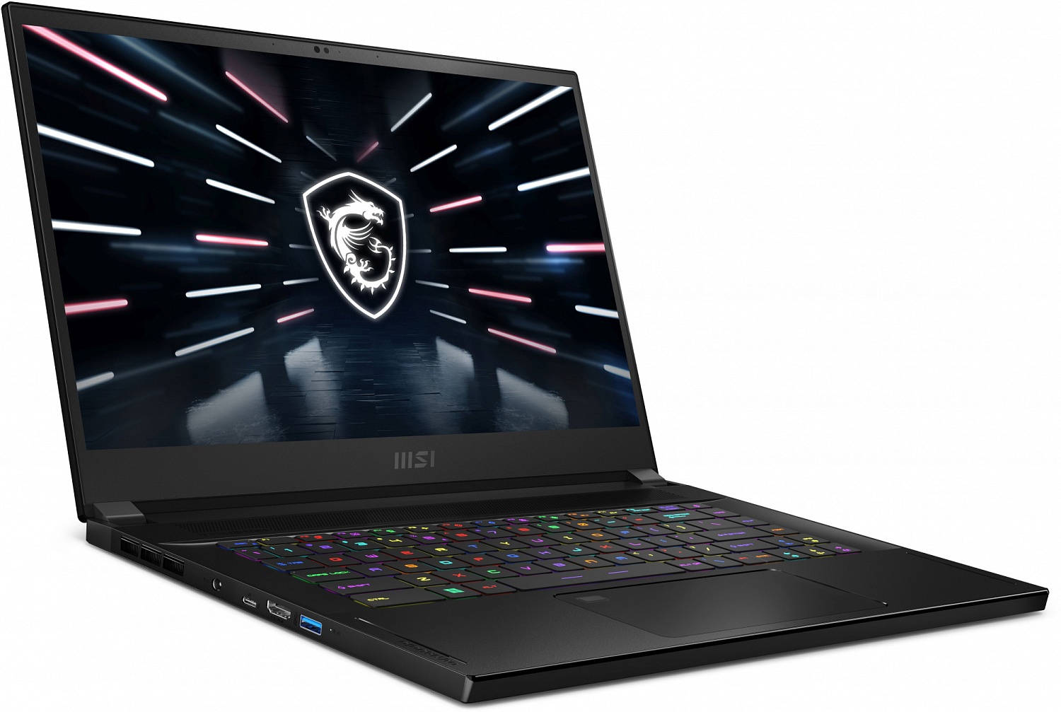 Ноутбук MSI Stealth GS66 12UHS-267RU Core i9 12900H 64Gb SSD2Tb NVIDIA GeForce RTX3080Ti 16Gb 15.6" IPS UHD (3840x2160) Windows 11 Home black WiFi BT Cam (9S7-16V512-267)