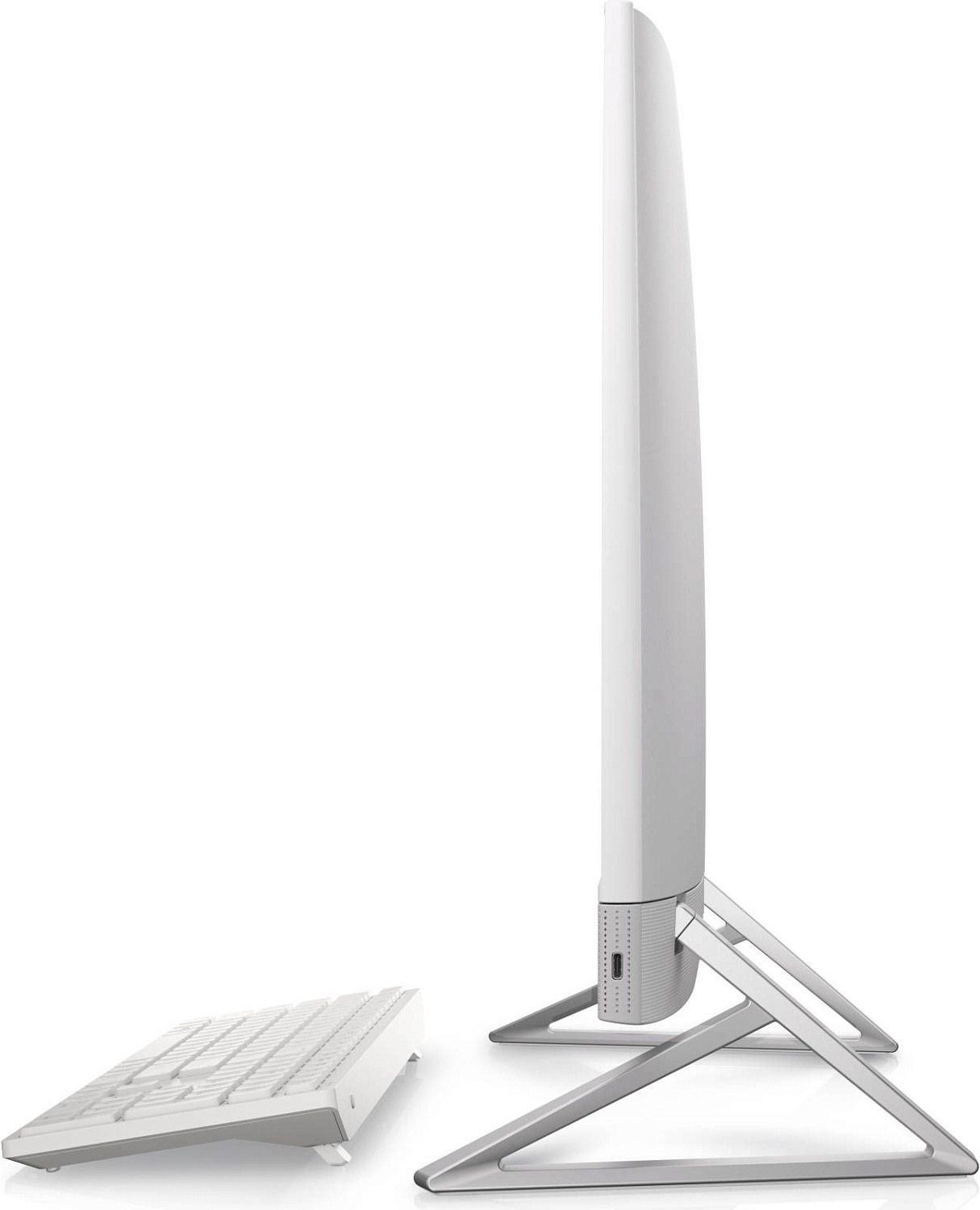 Моноблок Dell Inspiron 5410 23.8" Full HD Touch i7 1255U 16Gb 1Tb SSD256Gb MX550 2Gb Windows 11 Professional GbitEth WiFi BT 130W клавиатура мышь Cam серебристый 1920x1080